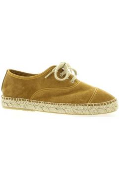Espadrilles Pao Espadrille cuir velours whisky(127910282)