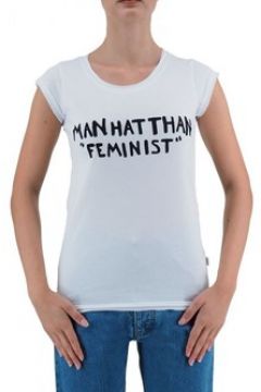 T-shirt Ko Samui Tailors T-Shirt Feministe Manhatthan Blanc KSUTB482FE(127969004)