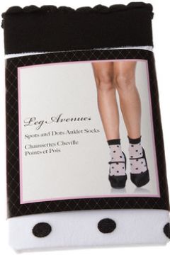 Chaussettes Leg Avenue Chaussettes Mi-Hautes - Nylon - Spots and dots anklets(128001445)